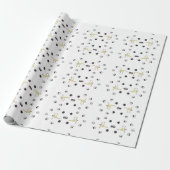 Geschenkpapier mit Yoga-Design Cadeaupapier (Uitgerold)