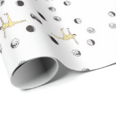 Geschenkpapier mit Yoga-Design Cadeaupapier (Rol Hoek)