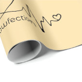 Geschenkpapier Pawfection - One-Line-Art Cadeaupapier (Rol Hoek)