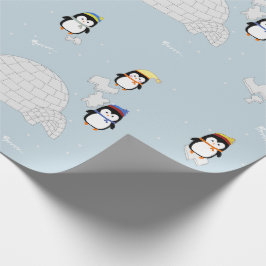 Geschenkpapier Pinguine Cadeaupapier