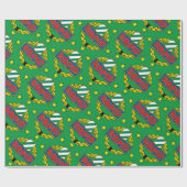 Geschenkpapier (Rapid Wien) Cadeaupapier (Vlak)