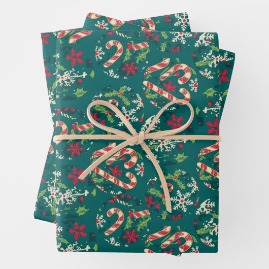 Geschenkpapier Set Weihnachten Inpakpapier Vel (In situ)