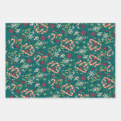 Geschenkpapier Set Weihnachten Inpakpapier Vel (Voorkant)