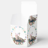 Geschenkschachtel- mit Pferde Bild Bedankdoosjes (Geopend)