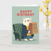 Geschenkstapel Beer Kaart (Gele Bloem)