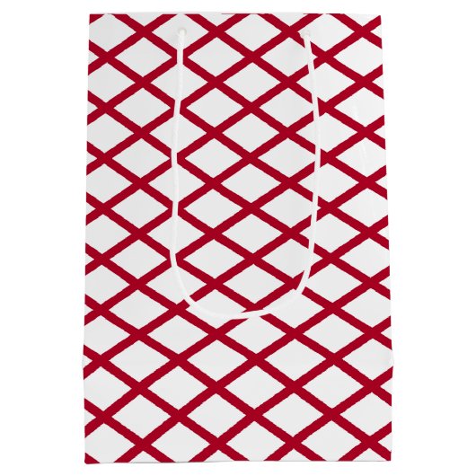 Geschenktas met vlag van de staat Alabama Medium Cadeauzakje (Achterkant)