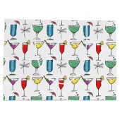 Geschenktas Mixed Drink Cocktail Groot Cadeauzakje (Achterkant)