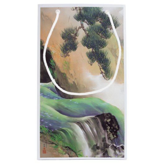 Geschenktas voor Japanse kunst Klein Cadeauzakje (Achterkant)