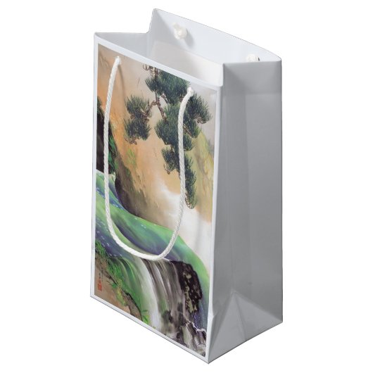 Geschenktas voor Japanse kunst Klein Cadeauzakje (Voorkant Gekanteld)