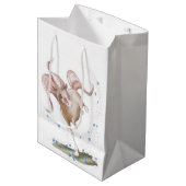 Geschenktüte mit Pferdemotiv, Geschenkverpackung Medium Cadeauzakje (Voorkant Gekanteld)