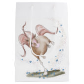 Geschenktüte mit Pferdemotiv, Geschenkverpackung Medium Cadeauzakje (Achterkant)