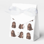 Geschenktüte "Otto der braune Maulwurf" Bedankdoosjes (Voorkant Zijde)