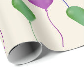 Geschenkverpakking Papier Set Ballon Print (Rol Hoek)