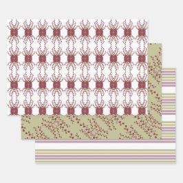 Geschenkverpakking voor vellen met patronen