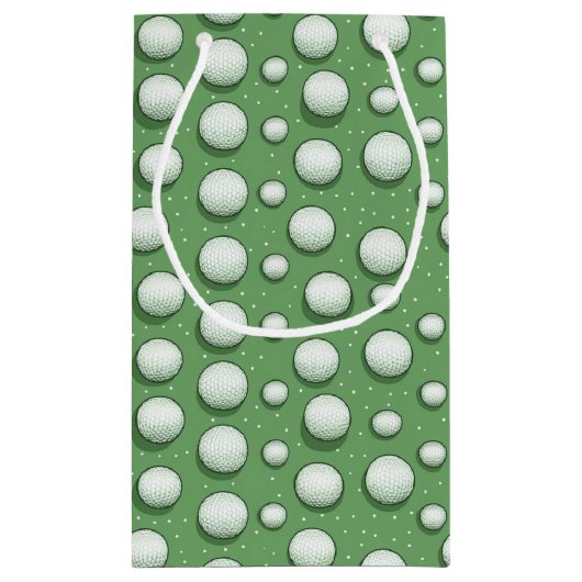 Geschenkzak voor de golfer klein cadeauzakje (Achterkant)