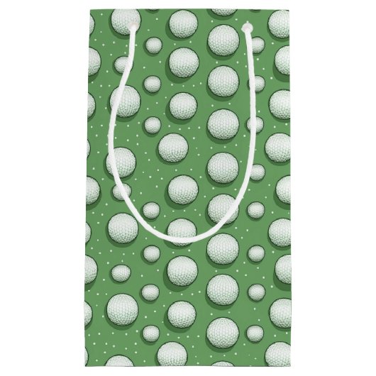 Geschenkzak voor de golfer klein cadeauzakje (Voorkant)