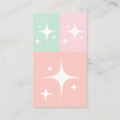 Geschept Recept Ice Cream retro Vrijgezellenfeest Informatiekaartje (Achterkant)