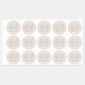 geschetst brood labels (Vel)