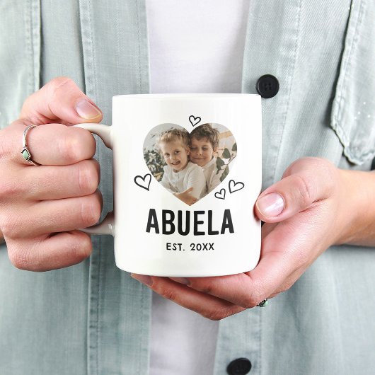 Geschetste Abuela Hart Foto Koffiemok