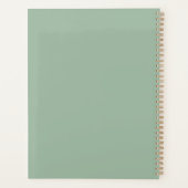 Geschetste bloemen planner (Achterkant)