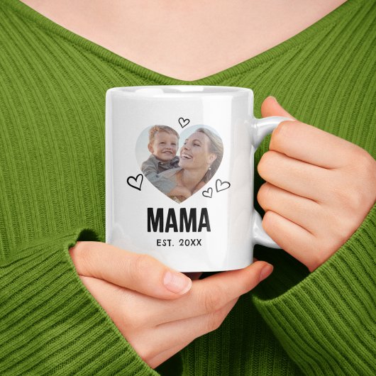 Geschetste Mama Hart Foto Koffiemok