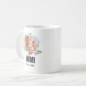 Geschetste Mimi Hart Foto Koffiemok (Voorkant links)