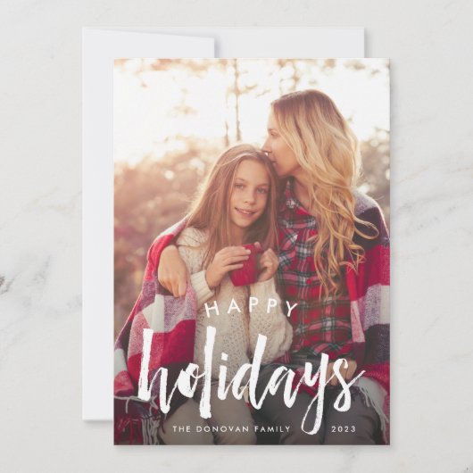 Geschetste overlay | Kerstkaart (Voorkant)