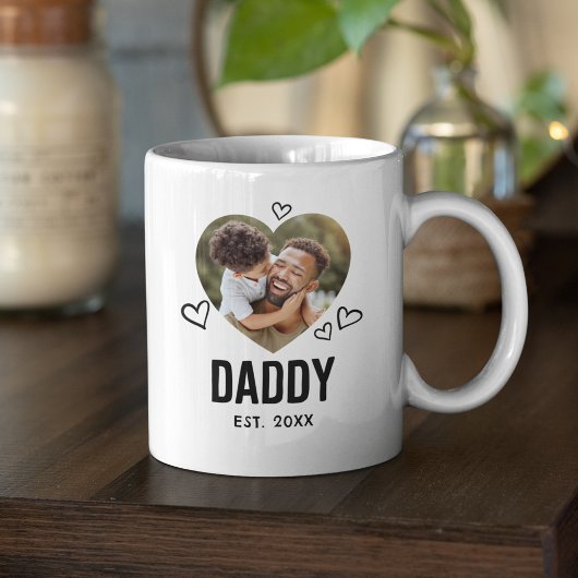 Geschetste papa hart foto koffiemok
