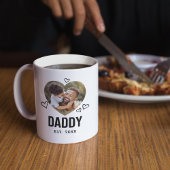 Geschetste papa hart foto koffiemok