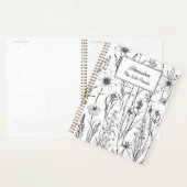 Geschetste Wilde Bloemen Planner (Display)