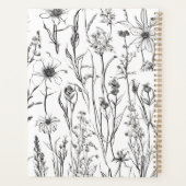 Geschetste Wilde Bloemen Planner (Achterkant)
