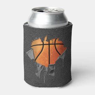Gescheurd (geweven) Basketbal Blikjeskoeler