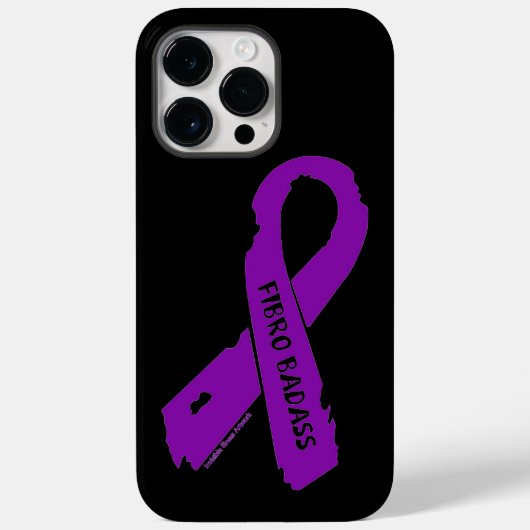 Gescheurd lint/badass...Fibro Case-Mate iPhone Case (Achterkant)