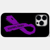 Gescheurd lint/badass...Fibro Case-Mate iPhone Case (Achterkant (horizontaal))