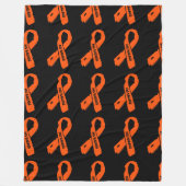 Gescheurd lint/badass...MS Fleece Deken (Voorkant)