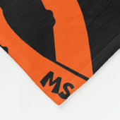 Gescheurd lint/badass...MS Fleece Deken (Hoek)