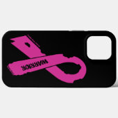 Gescheurd lint/krijger...Borstkanker Case-Mate iPhone Case (Achterkant (horizontaal))