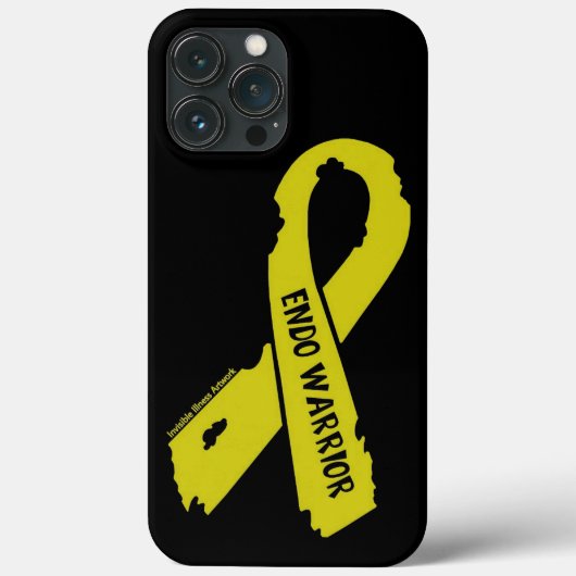 Gescheurd lint/krijger...Endometriose Case-Mate iPhone Case (Achterkant)