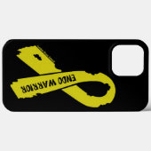 Gescheurd lint/krijger...Endometriose Case-Mate iPhone Case (Achterkant (horizontaal))