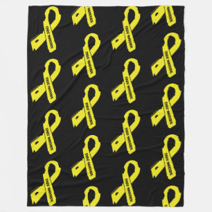 Gescheurd lint/krijger...Endometriose Fleece Deken