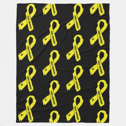 Gescheurd lint/krijger...Endometriose Fleece Deken (Voorkant)
