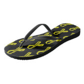 Gescheurd lint/krijger...Endometriose Teenslippers (Schuin)