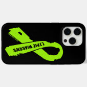Gescheurd lint/krijger...Lyme Case-Mate iPhone Case (Achterkant (horizontaal))