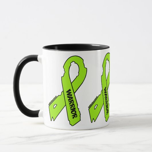 Gescheurd lint/krijger...Lyme Mok (Links)