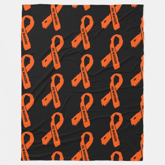 Gescheurd lint/krijger...MS Fleece Deken (Voorkant)