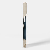 Gescheurd papier Humor Quote iPhone Case (Achterkant / Rechts)