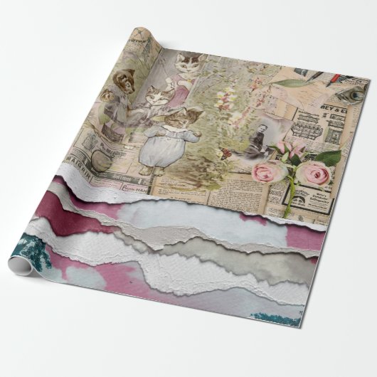 gescheurd papier met klokkenluider (Uitgerold)