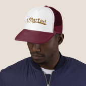 gescheurd trucker pet (In situ)