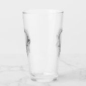 gescheurd volleybalglas glas (Links)