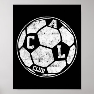 Gescheurde Acl Club Knieoperatie Voetbal Byll Spor Poster